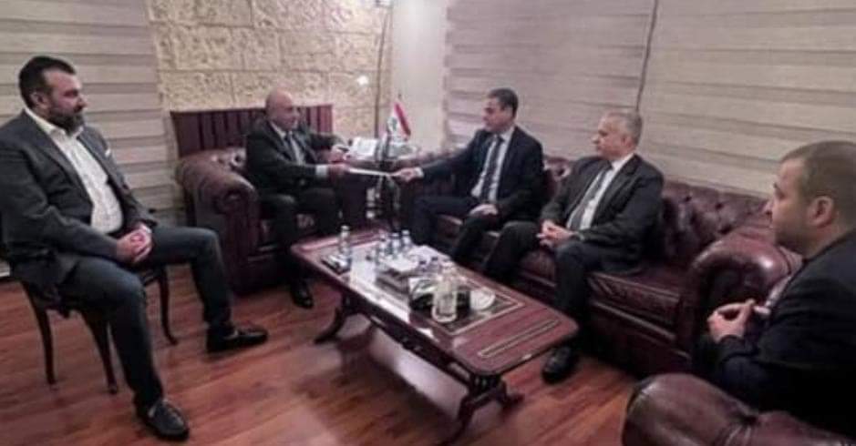 وفد من ‎"الوطني الحر" بحث مع اللواء صليبا في التصدي لمخاطر محتملة للفتنة
