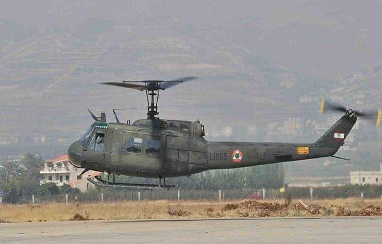 ‎‏ تعرضت طوافة تابعة للقوات الجوية فمنطق القليعات إلى