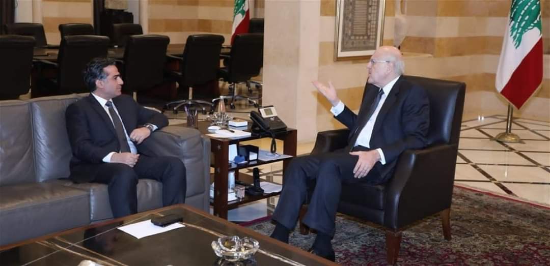 ‎ميقاتي إطلع من وزير الأشغال على وضع المطار والمرافئ