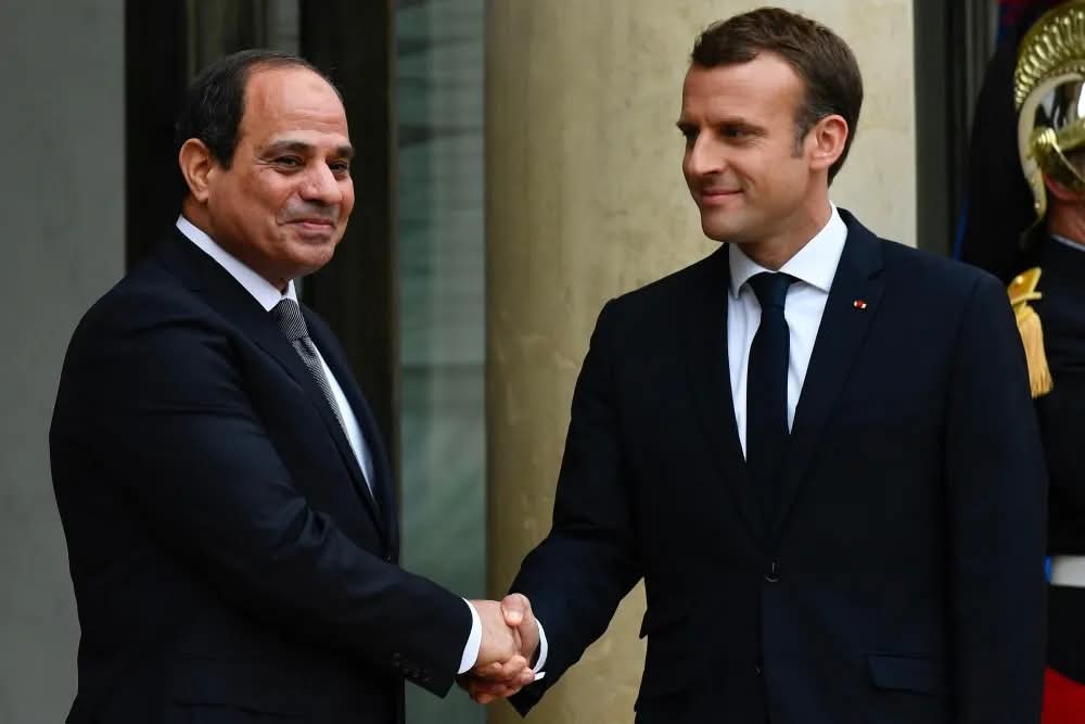الرئيس ئيس المصري عبدالفتاح السيسي،  المجتمع الدولي