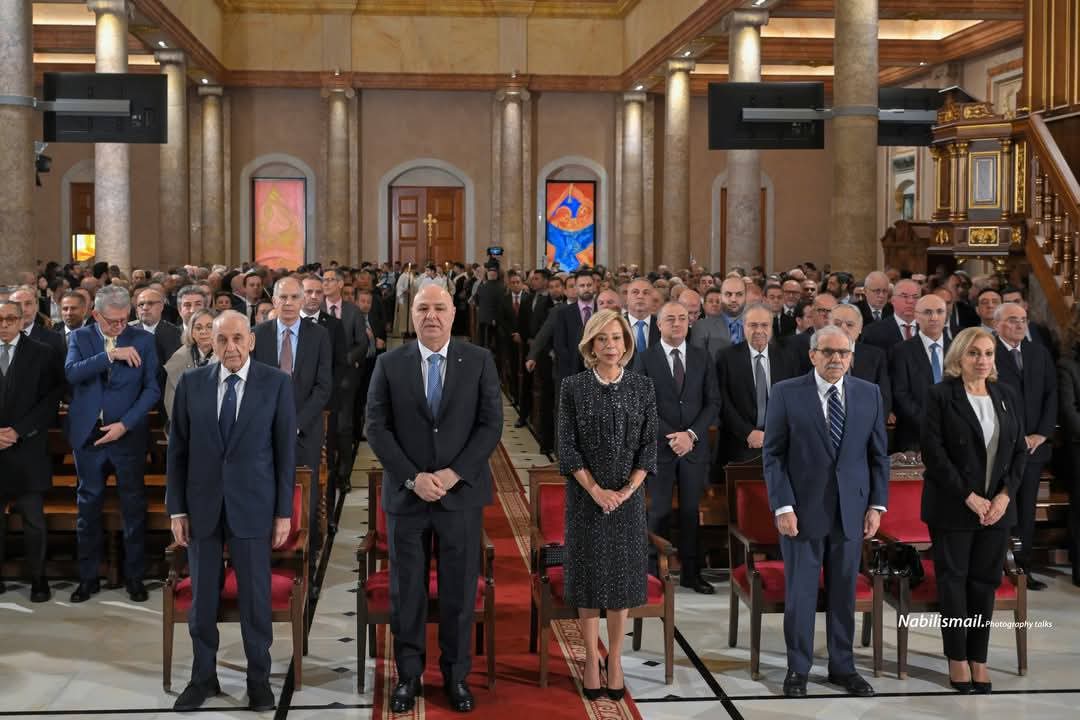قداس  عيد القديس مار مارون صباح اليوم الأحد في كاتدرائيّة مار جرجس المارونيّة في وسط بيروت