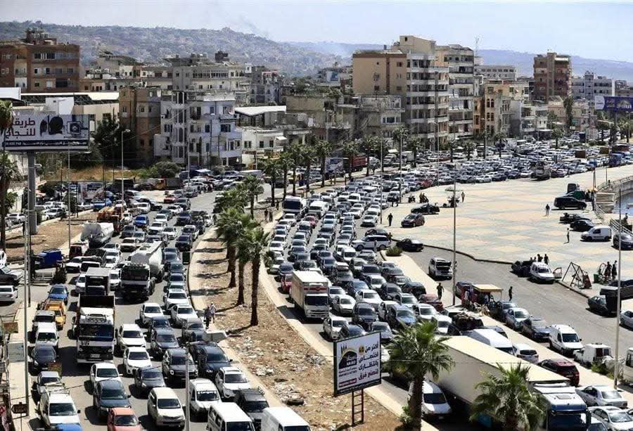 نزوح من الضاحية