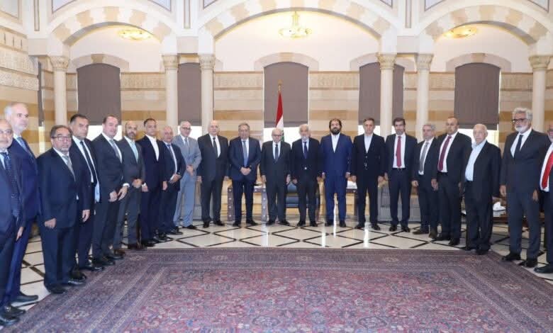 الزعني من السراي: الصناعة حملت هموم لبنان