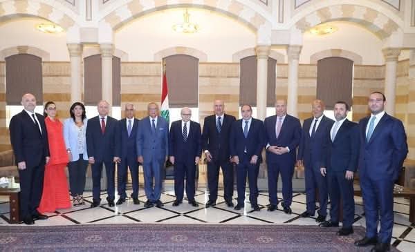 استقبل رئيس مجلس الوزراء الدكتور نواف سلام في السراي الكبير رئيس مجلس إدارة مصرف الإسكان أنطوان حبيب وأعضاء مجلس الإدارة.