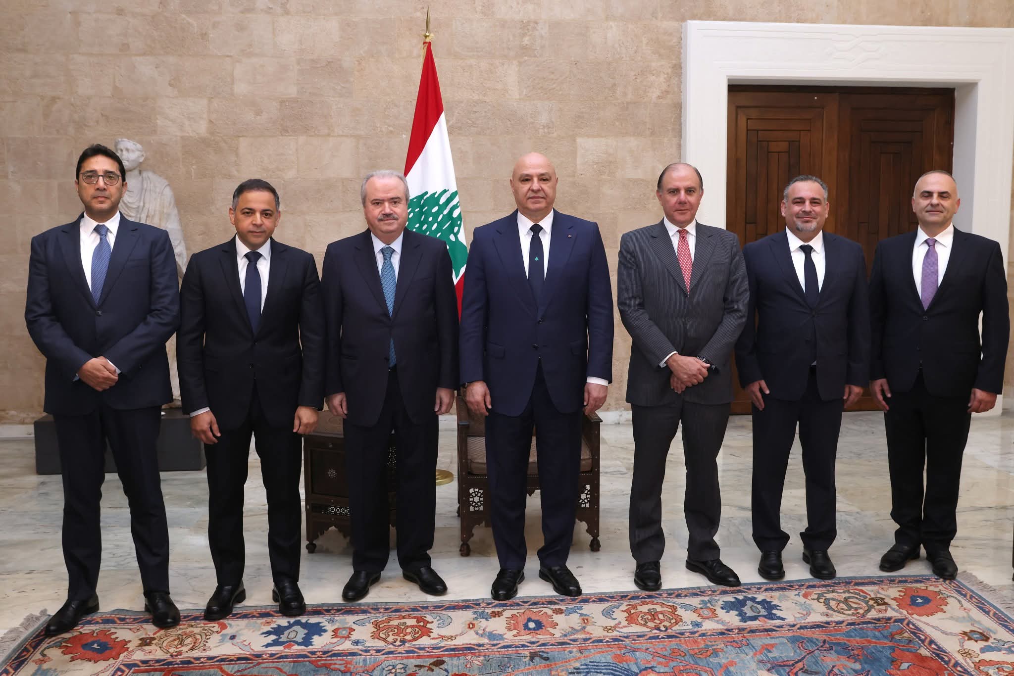 نواب الحاكم الجدد يؤدّون اليمين أمام الرئيس عون