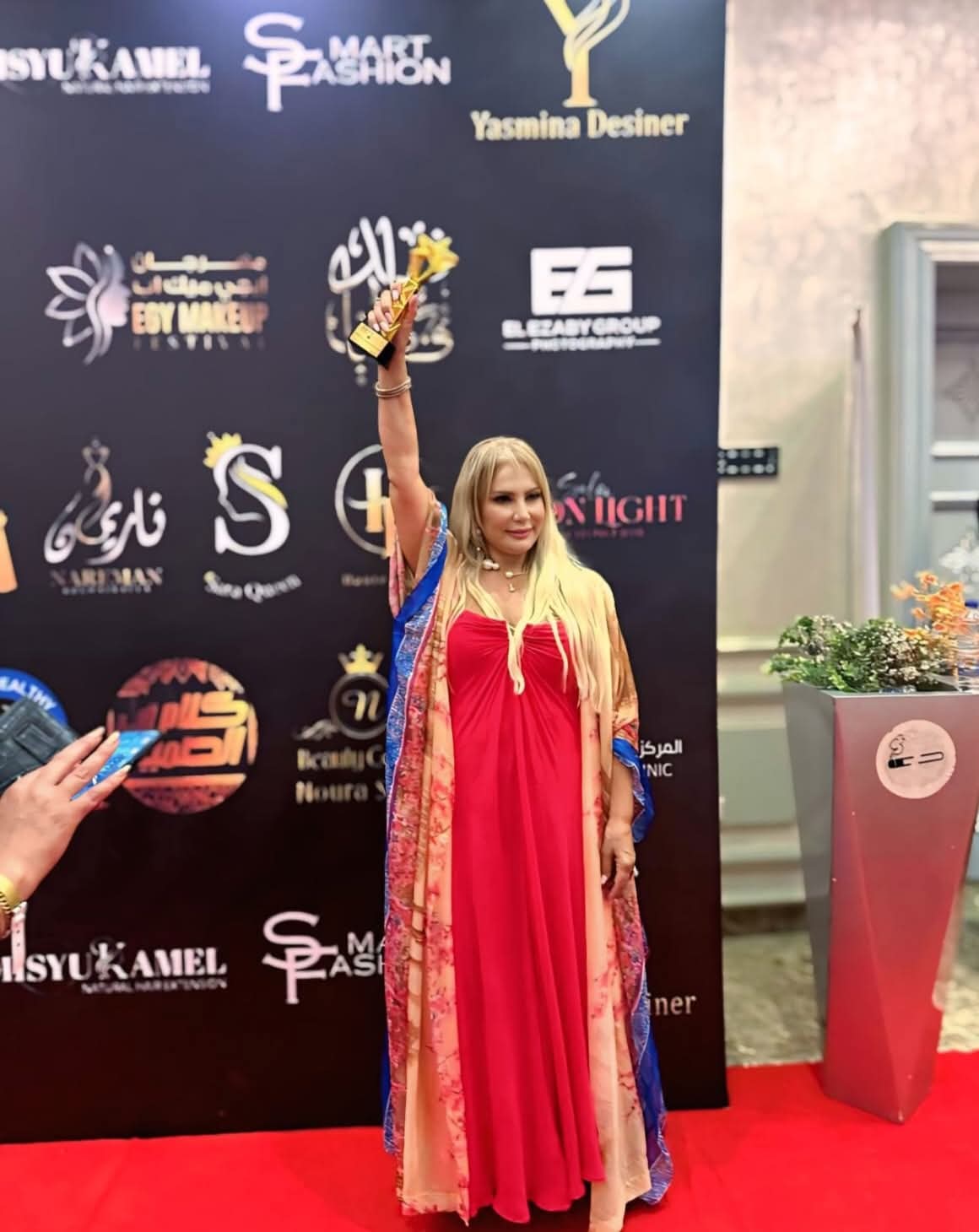 مهرجان "إيجي فاشن الدولي" يكرّم سهام الصافي في القاهرة ..