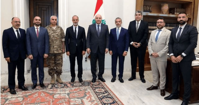الرئيس عون ترأس الاجتماع الأول للجنة التفاوض لترسيم الحدود مع قبرص واستقبل المدير الجديد للبنك الدولي