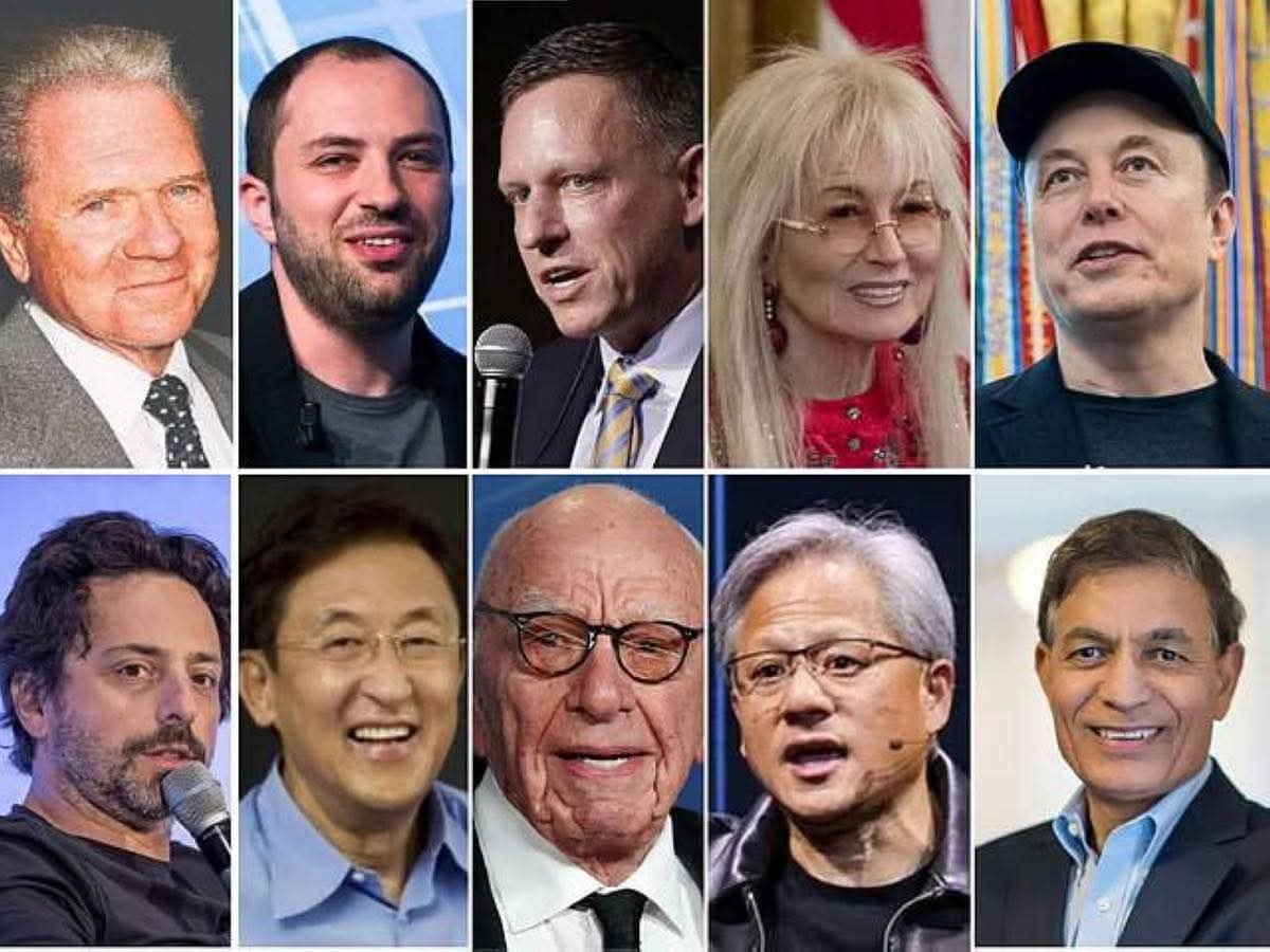 أغنى 10 مليارديرات أمريكيين في 2025 وُلدوا خارج الولايات المتحدة