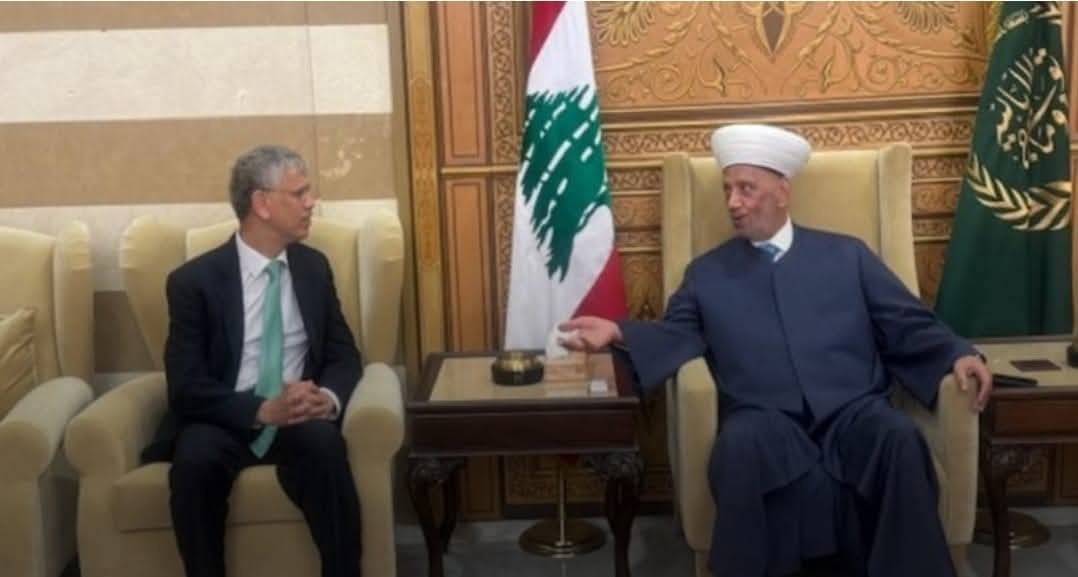 المفتي دريان استقبل سفير باكستان وعرض مع زواره الأوضاع
