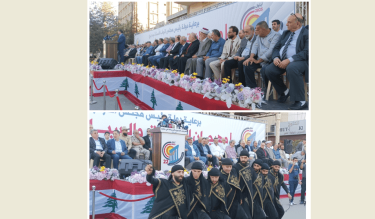 الحاج حسن ممثلا بري في مهرجان السياحة والتسوق في بعلبك