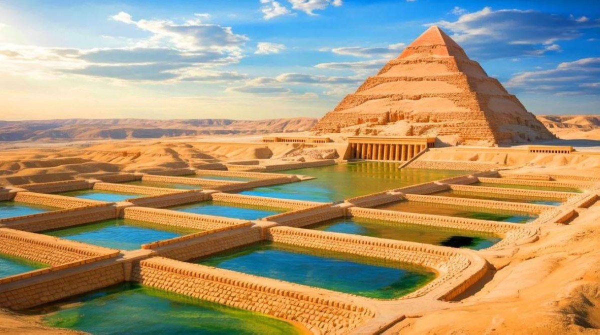 عبقرية الفراعنة.. الأهرامات تكشف عن تكنولوجيا مائية سبقت زمنها بآلاف السنين