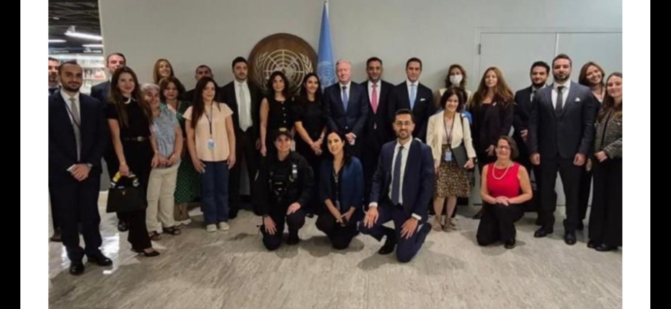 رجي يلتقي الموظفين اللبنانيين في الجمعية العامة للأمم المتحدة