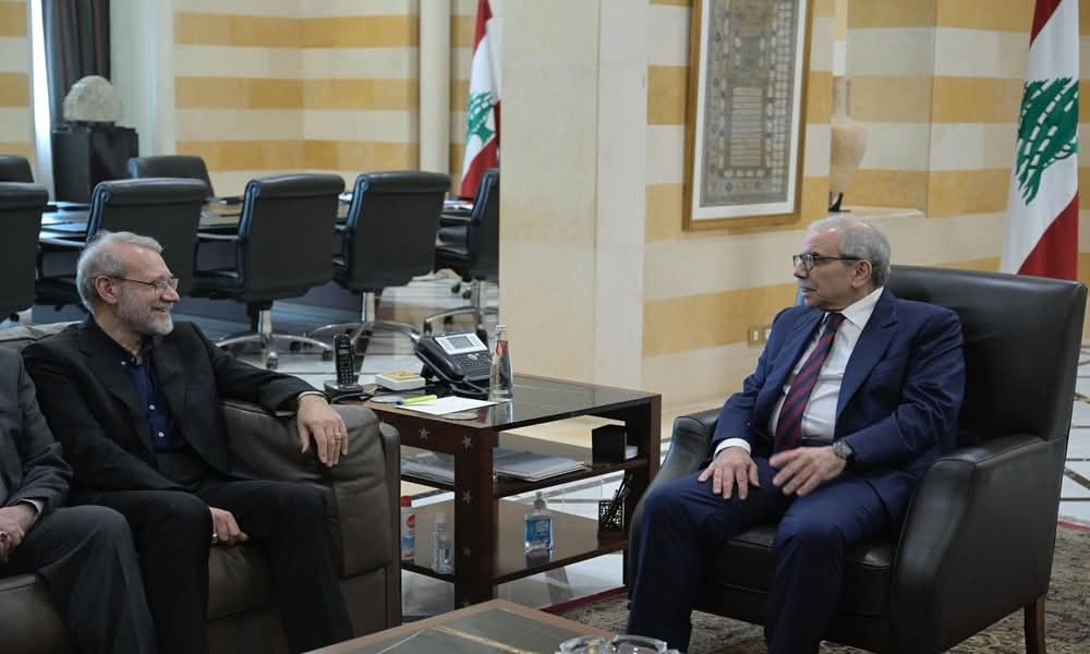سلام التقى لاريجاني: لعدم التدخّل في الشؤون الداخلية
