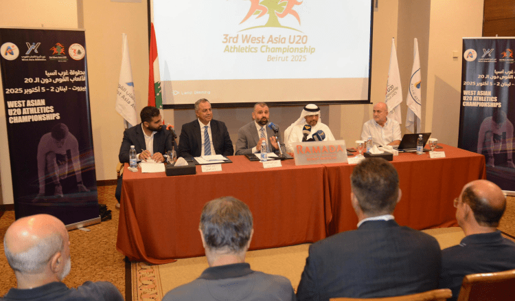 افتتاح بطولة غرب آسيا الثالثة للشباب في العاب القوى الخميس