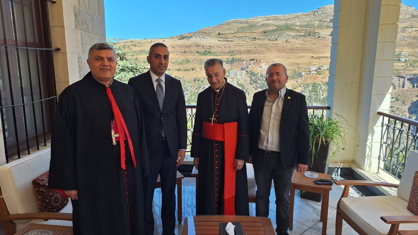 البطريرك الراعي أستقبل اليوم النائب العام الإستئنافي في الشمال 