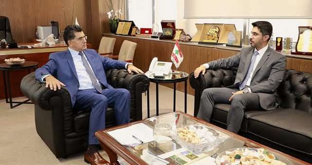 مرقص بحث مع الملحق الإعلامي القطري في سبل التعاون وتفعيل الشراكة الإعلامية