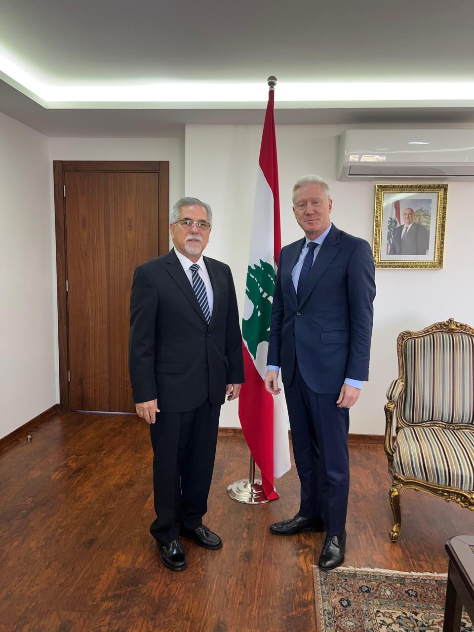 استقبل وزير الخارجية والمغتربين