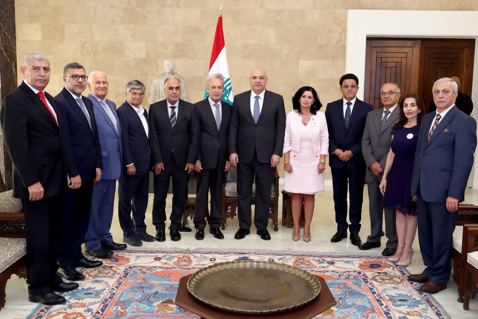 رئيس الجمهورية اللبنانية يستقبل وفد التجمع اللبناني للبيئة "LEF" .. 