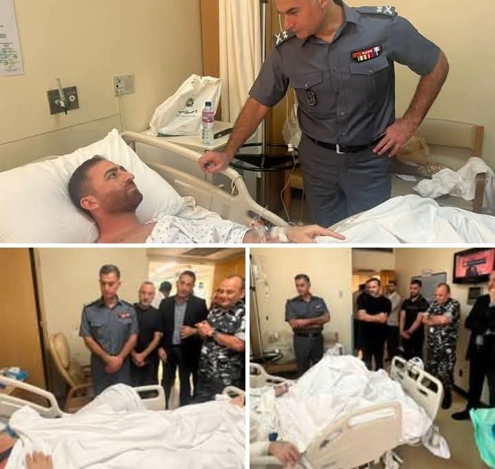 عاد المدير العام لقوى الأمن الداخلي اللواء رائد عبد الله، النقيب والمعاون