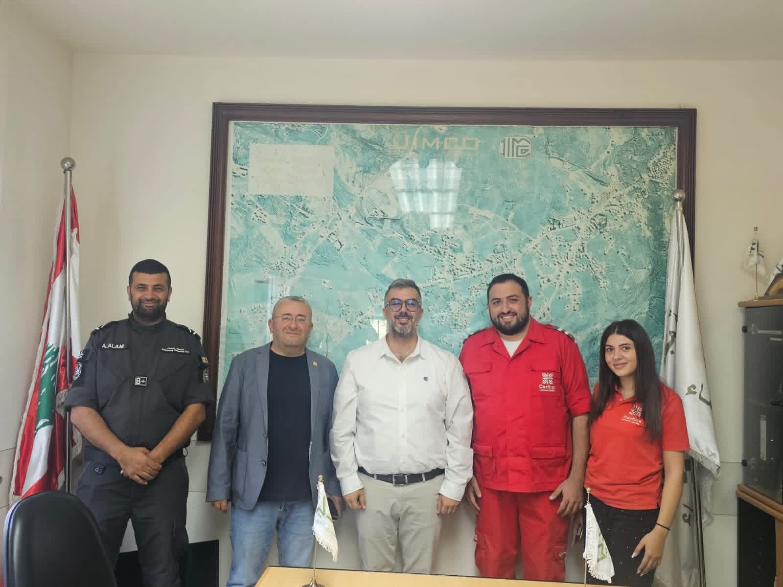لقاءات لشبيبة كاريتاس لبنان مع عدد من المجالس البلدية