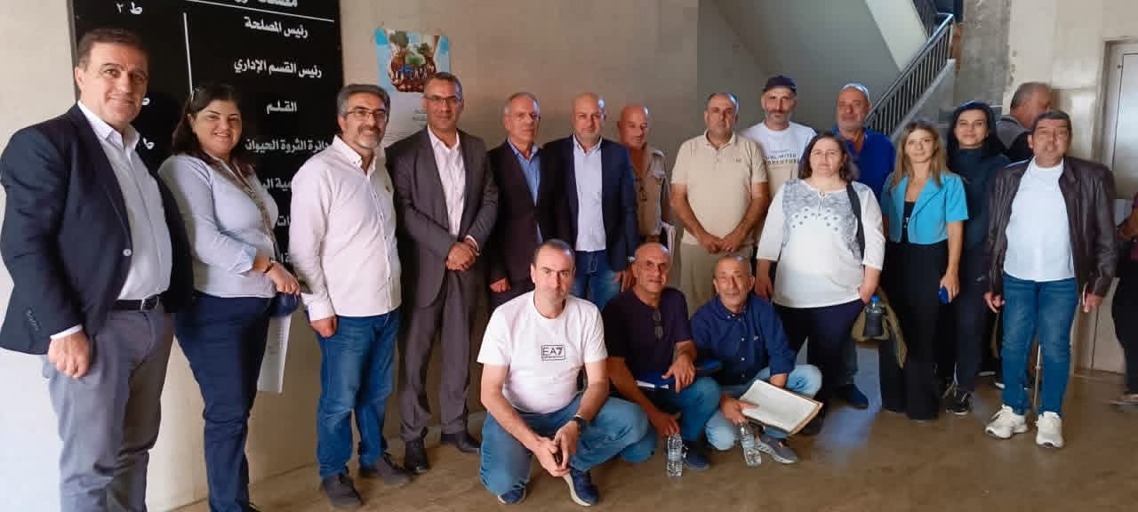 جولة وزير الزراعة الدكتور نزار هاني: متابعة دقيقة لسير العمل وتعزيز قدرات المراكز الزراعية