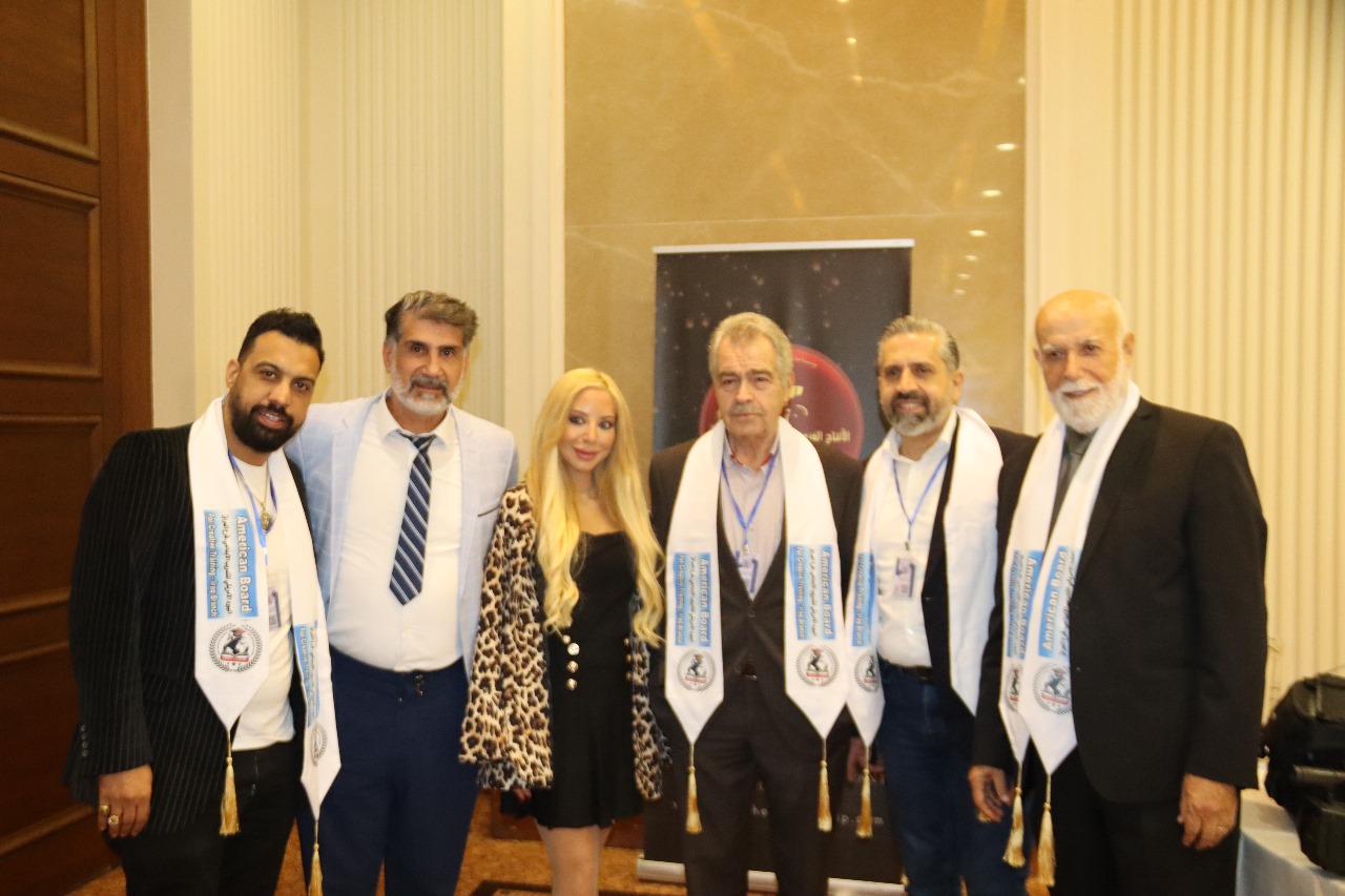 مؤتمر الحوار العالمي وتكرم نقباء وشخصيات بارزة من الفن والإعلام من البورد الأمريكي – فرع العراق”