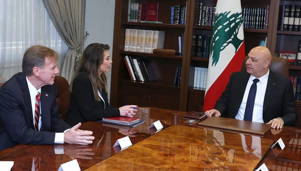 أورتاغوس تبدأ جولتها في بيروت... و"لقاء جيد مع بري"