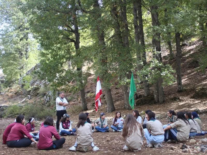 جولة لكشافة البيئة في غابة العزر- فنيدق