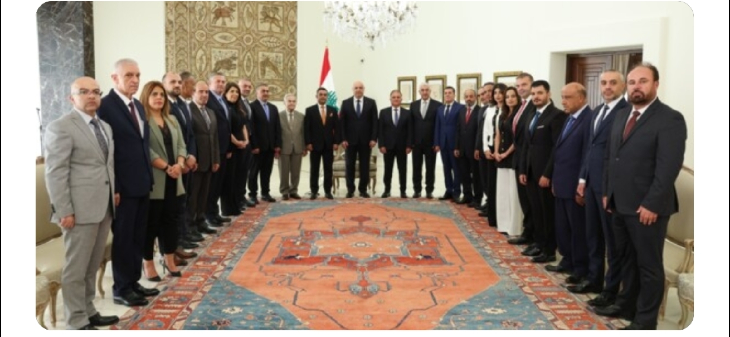 رئيس الجمهورية العماد جوزاف عون ان "ليس امام لبنان إلا خيار التفاوض