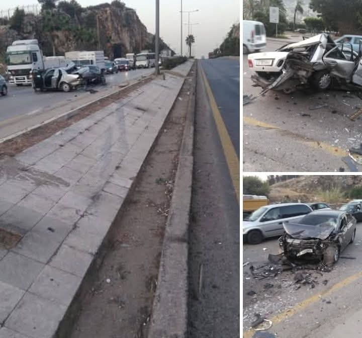 جريحان نتيجة انقلاب سيارة