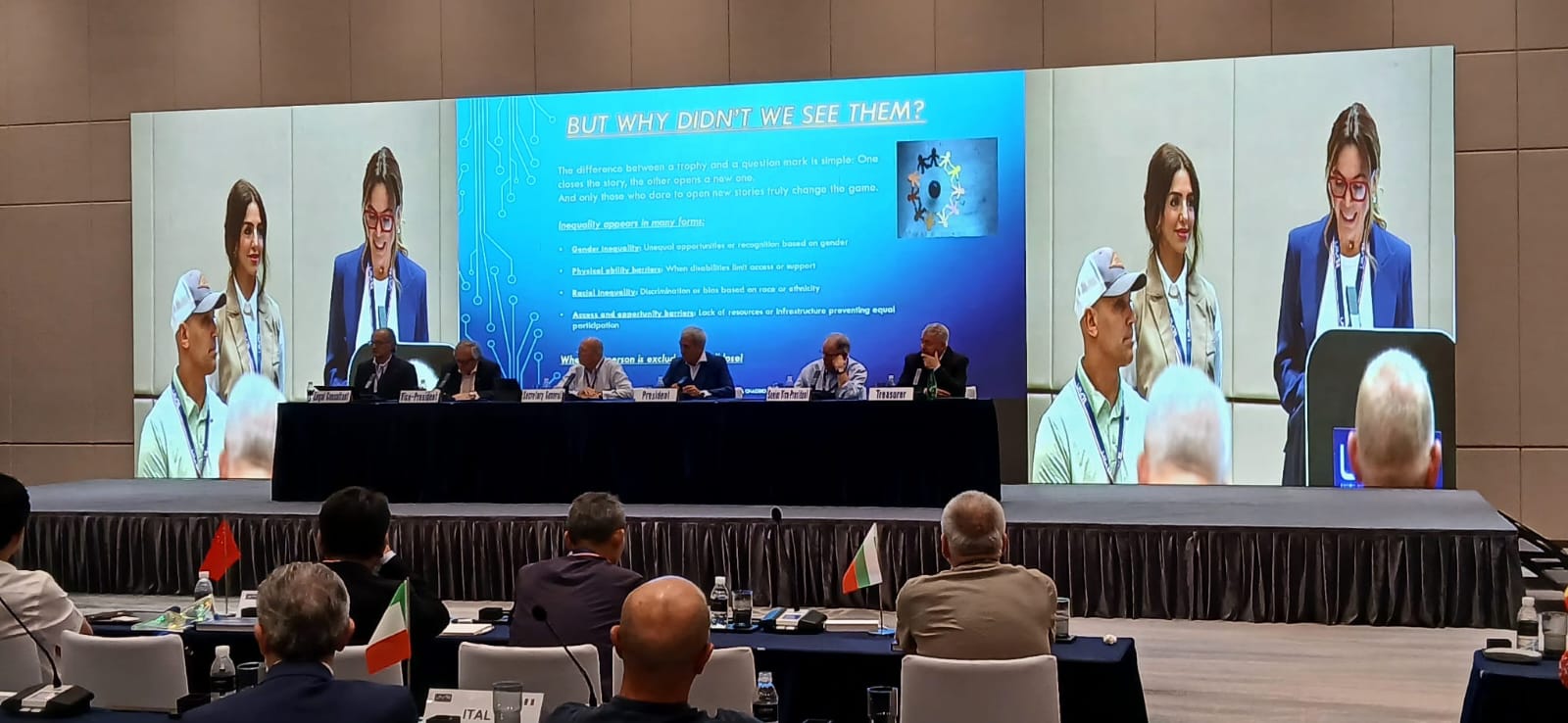 الدكتورة شاغوري شاركت بالجمعية العمومية ٩٨ لل UIM في مدينة شنغهاي الصين :