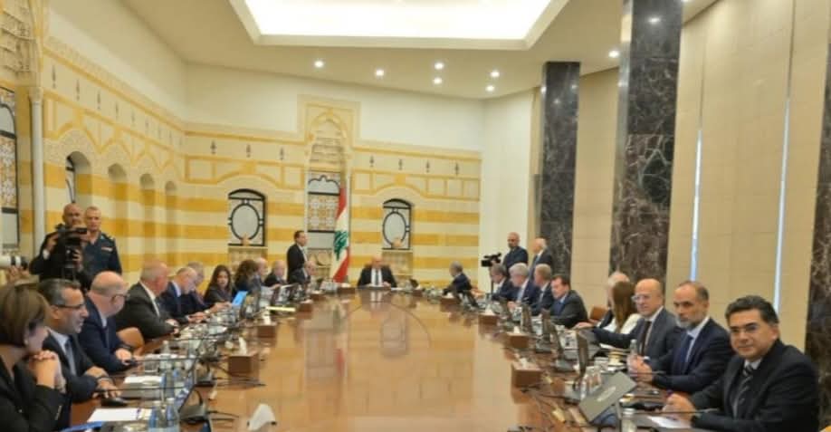 مجلس الوزراء يقرّ إجراءات انتخابية جديدة ويجدد دعمه لخطة الجيش لحصر السلاح جنوب الليطاني