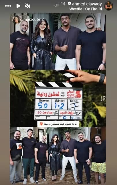 فيلم شمشون ودليلة .. يجمع مي عمر وأحمد العوضي