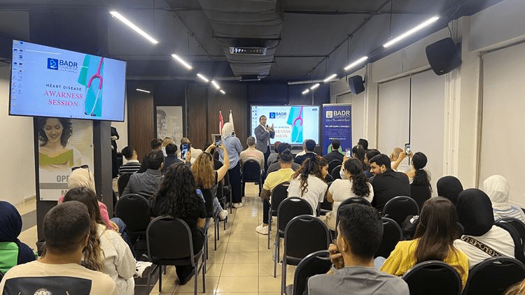 مؤسسة بدر تنظّم جلسة توعية على أمراض القلب في الجامعة العربية المفتوحة