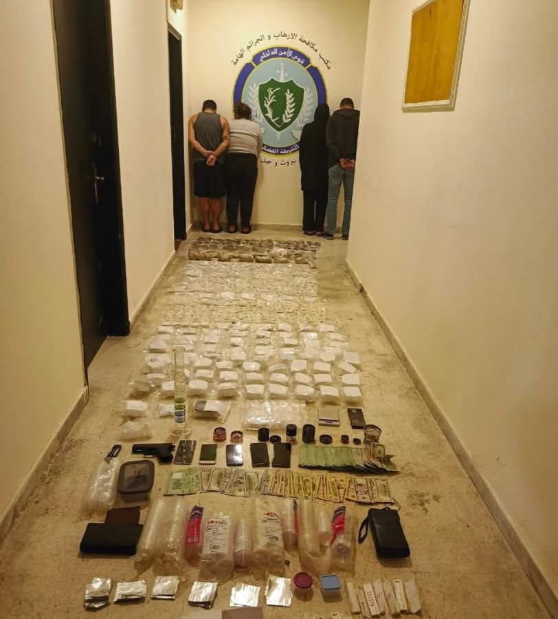 مداهمة شقّة في محلّة المعمورة