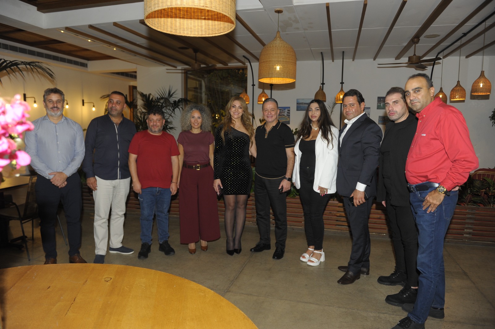 أقامت شركة *L.B.N Events* عشاءً مميزًا في منتجع *La Siesta* – خلدة