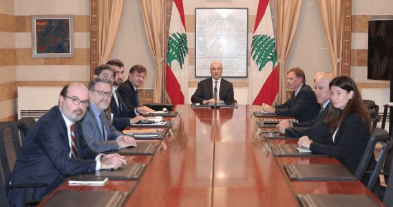 الحجار اكد امام وفد الخزانة الأميركية التزام لبنان محاربة تبييض الأموال وتعزيز الأمن