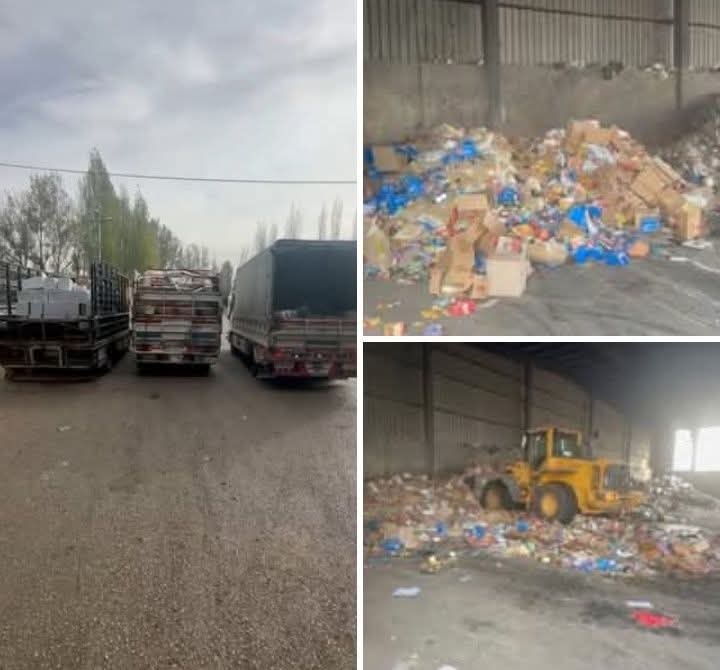 ختم محلّيَن ومستودعات بالشمع الأحمر