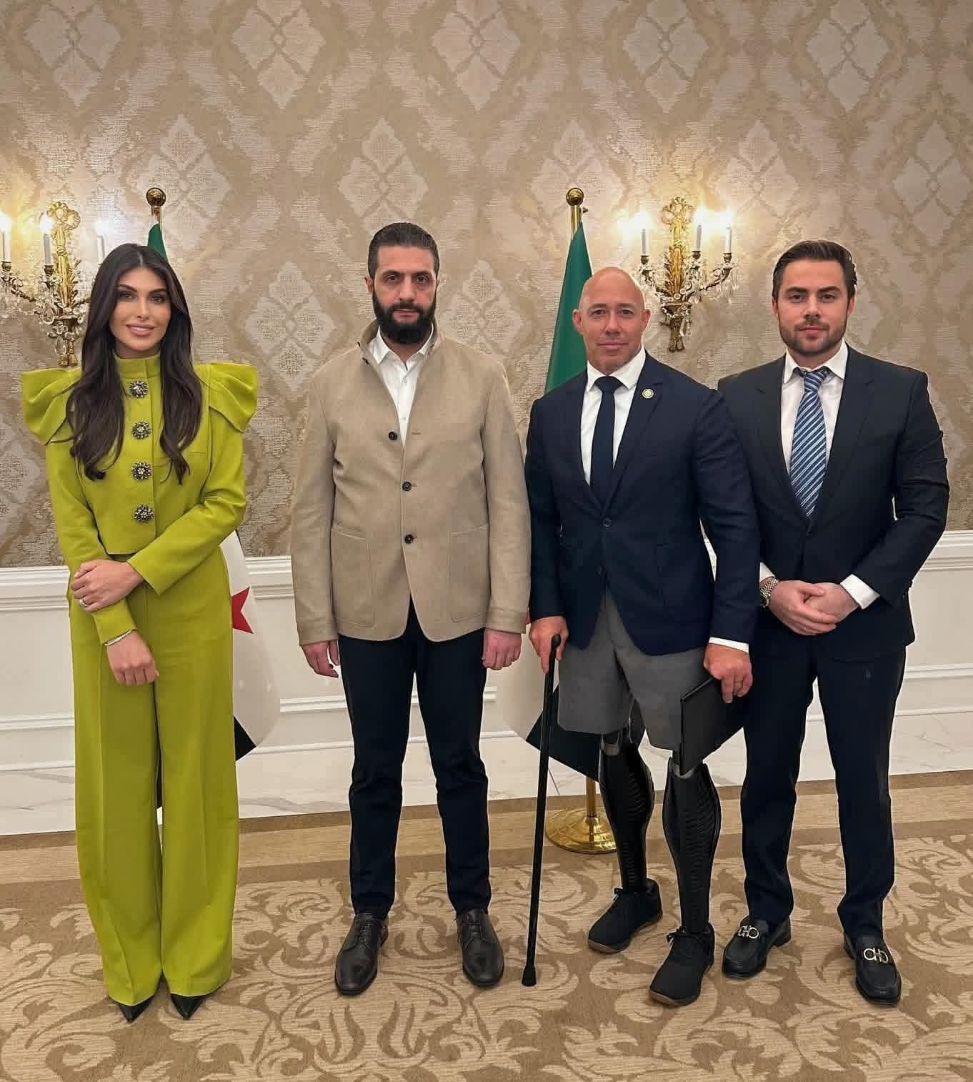 من الاجتماعات المهمة التي عقدها الشرع في الولايات المتحدة