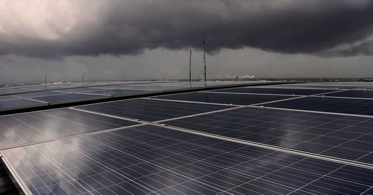 تحذير بشأن أنظمة الطاقة الشمسية خلال المنخفض الجوي