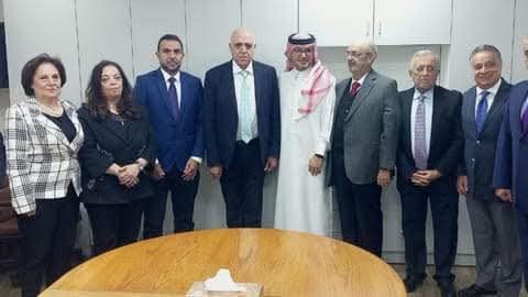 زار سفير المملكة العربية السعودية وليد بخاري، دار نقابة محرري الصحافة اللبنانية في الحازمية
