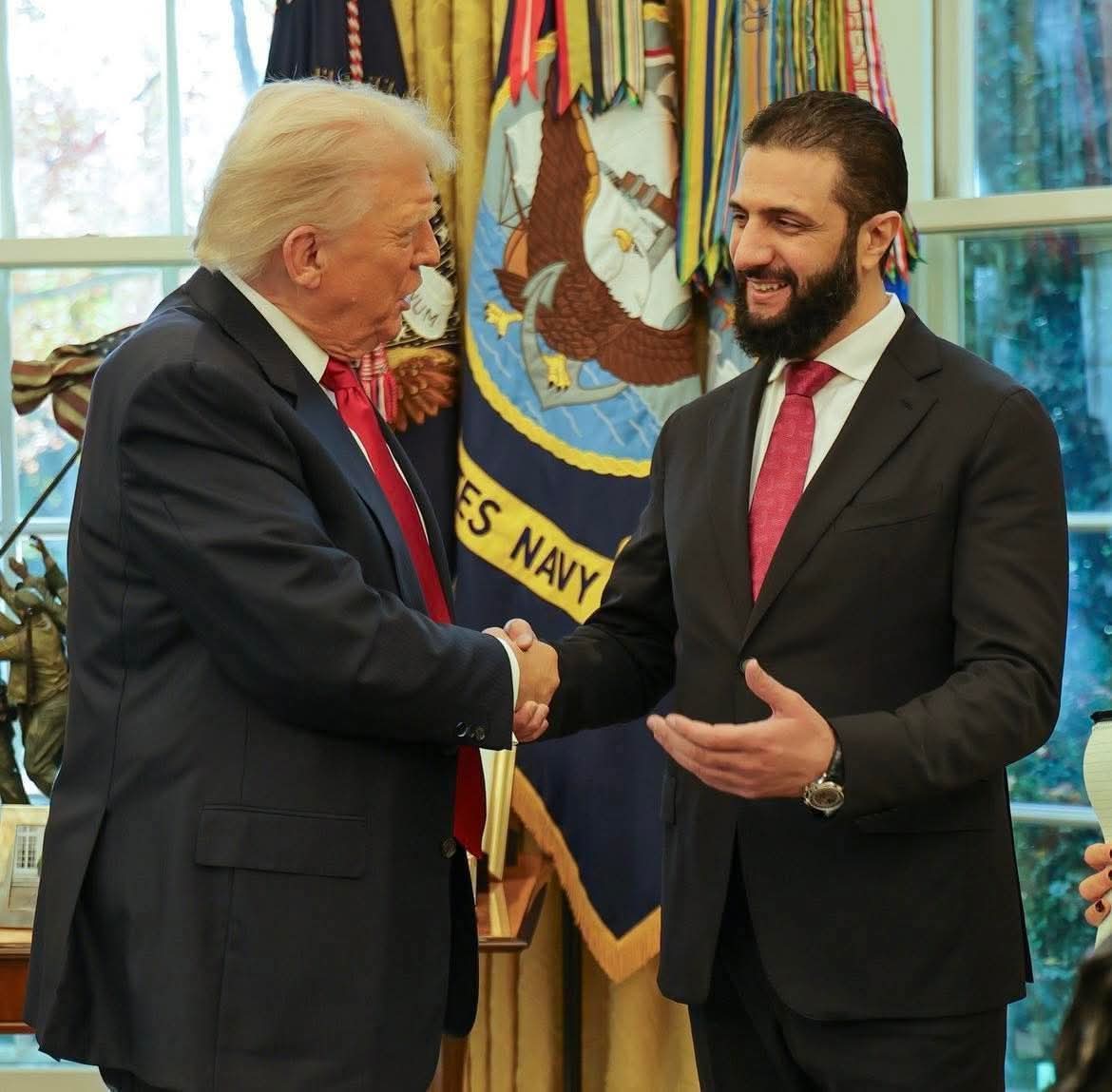 ترامب في دمشق