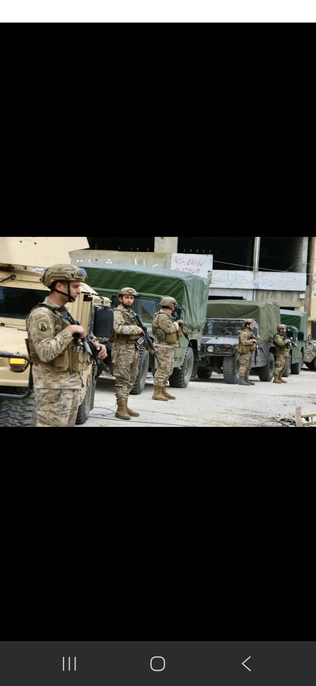 تعرّض دورية تابعة للجيش لإطلاق نار