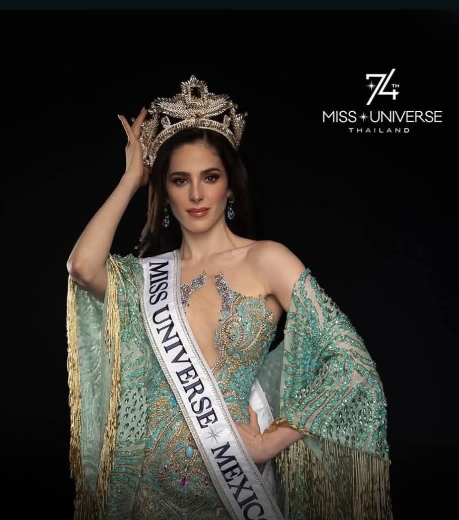 تتويج ملكة جمال المكسيك فاطمة بوش فرنانديز بلقب ملكة جمال الكون 2025