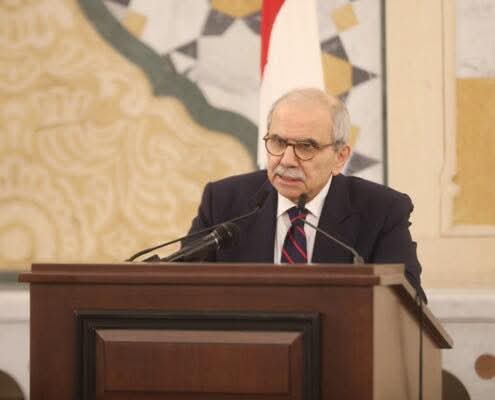 نواف سلام في تصريح