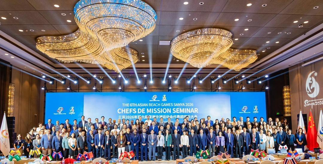 زغيب شارك في إجتماع رؤساء البعثات للدورة الآسيوية الشاطئية في الصين ( سانيا – 2026