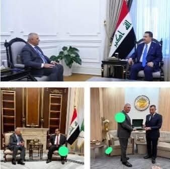 سلسلة لقاءات للواء شَقير في بغداد مع كبار المسؤوليين العراقيين تناولت التعاون الامني