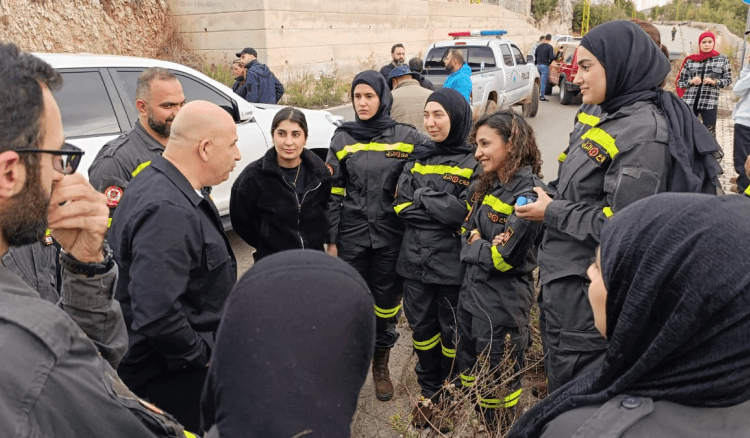 الدفاع المدني نفذ حملة مع جمعية "مشوار لبنان" لإزالة المواد المسبِّبة للحرائق على طريق نهر إبراهيم - العاقورة