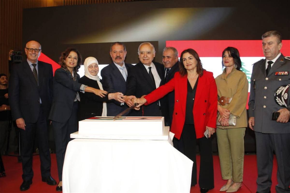 حفل استقبال لمناسبة اليوم الوطني الفلسطيني  أقام سفير دولة فلسطين محمد الأسعد استقبالا لمناسبة