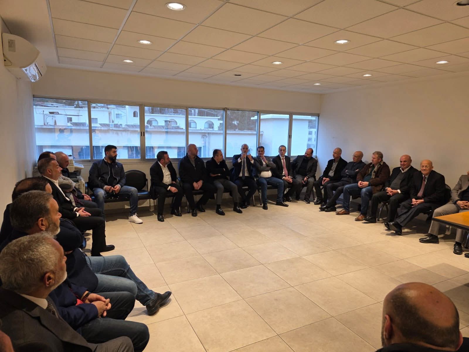 رسامني لوفد بلديات البقاع الأوسط وزحلة: